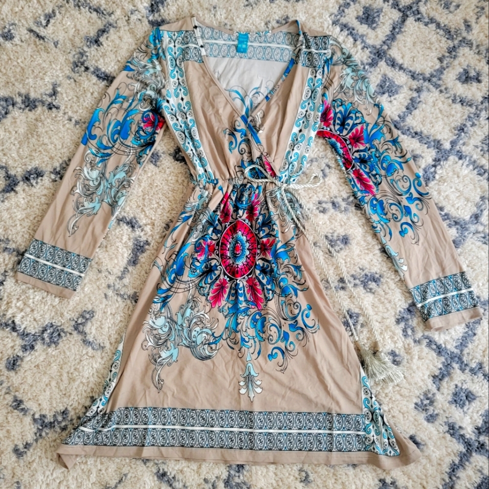 UM paisley print dress